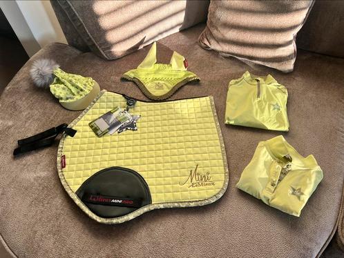 Lemieux mini set in de kleur kiwi, Dieren en Toebehoren, Paarden en Pony's | Dekens en Dekjes, Zo goed als nieuw, Ophalen of Verzenden
