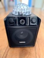 Lenco PA-051BK Bluetooth Karaoke Speaker met Disco Licht, Ophalen of Verzenden, Gebruikt, Luidspreker(s)