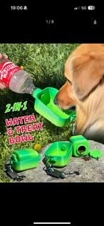 2-in-1 Water & Snack Bakje voor Honden, Ophalen of Verzenden, Nieuw