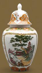 Chinese Gemberpot / Tempelvaas met Deksel, Antiek en Kunst, Ophalen of Verzenden
