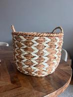 Bloempot rotan, Ophalen, Rond, Zo goed als nieuw, Aardewerk