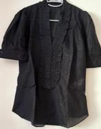 Zara Basic - top - XS - zwart - korte mouw - nieuw, Zwart, Nieuw, Ophalen of Verzenden, Korte mouw