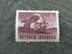 Indonesië 1 - Ossenkar PF, Verzenden, Postfris, Zuidoost-Azië