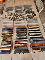 Grote Partij Modelspoor Treinrails en Wagons, Hobby en Vrije tijd, Gelijkstroom, Fleischmann, Ophalen of Verzenden, Analoog