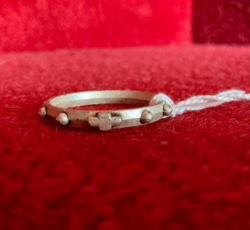 Religie ❤️ oude kruis Rosaire ring rozenkrans ring beschikbaar voor biedingen