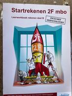 Startrekenen 2F mbo Leerwerkboek deel B, Overige vakken, Diverse auteurs, Ophalen of Verzenden, Zo goed als nieuw