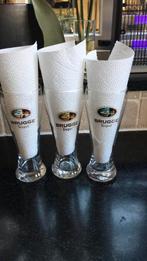 Brugge tripel glazen, Ophalen of Verzenden, Zo goed als nieuw, Glas of Glazen, Overige merken
