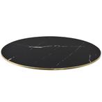 Sintered Stone tafelblad rond 70 cm met sierring, Info@edvonline.nl, Nieuw, Ophalen of Verzenden, Inductorstraat 9b Veenendaal