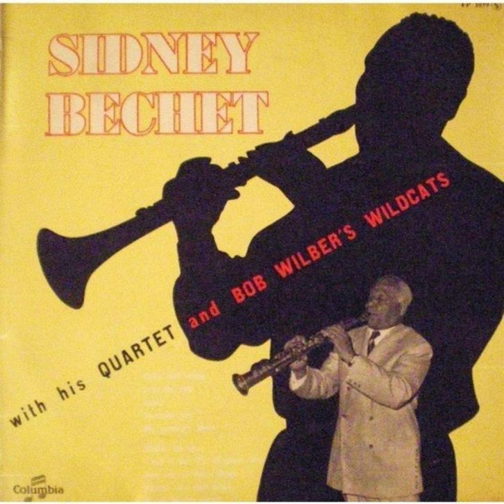 Sidney Bechet With His Quartet And Bob Wilber's Wildcats, Cd's en Dvd's, Vinyl | Jazz en Blues, Zo goed als nieuw, Jazz, 1940 tot 1960
