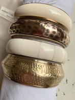 Vintage armbanden slavenarmbanden, Sieraden, Tassen en Uiterlijk, Armbanden, Ophalen of Verzenden, Zo goed als nieuw, Overige materialen