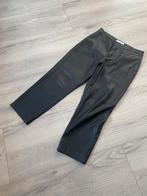 Yaya Fake Leather Broek Maat 40, Maat 38/40 (M), Bruin, Ophalen of Verzenden, Zo goed als nieuw