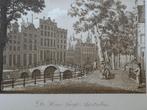 Aquatint De Herengracht te Amsterdam, Samuel Ireland 1795, Verzenden