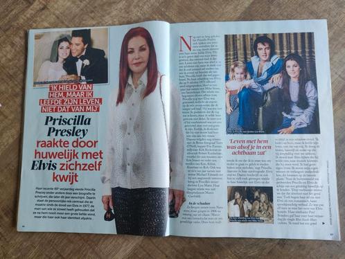 Priscilla Presley / Elvis Presley Artikel Knipsel 4 blz, Verzamelen, Tijdschriften, Kranten en Knipsels, Knipsel(s), 1960 tot 1980