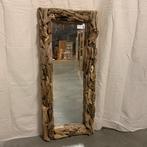 Spiegel – Driftwood / drijfhout- 140 x 60 cm - Bij TTM Wonen, Huis en Inrichting, Woonaccessoires | Spiegels, Www.ttmwonen.nl