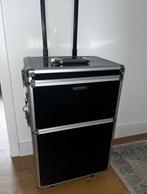 Trolley mobiele koffer, Sieraden, Tassen en Uiterlijk, Beautycases, Ophalen of Verzenden, Zo goed als nieuw, Zwart