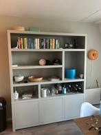 Boekenkast Diamond Grijs 180 CM, Ophalen, 50 tot 100 cm, Zo goed als nieuw, 150 tot 200 cm