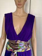 J373 Steps maat 42=L jurk jurkje paars, Paars, Maat 42/44 (L), Ophalen of Verzenden, Zo goed als nieuw