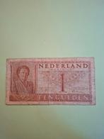 1 gulden muntbiljet Wilhelmina uit 1949 in ZF-, Postzegels en Munten, Bankbiljetten | Nederland, Ophalen of Verzenden, 1 gulden