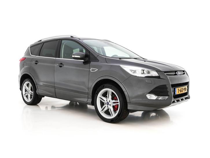 Ford Kuga 1.5 Titanium-Plus Styling-Pack AWD Aut.*LEATHER-FA, Auto's, Ford, Bedrijf, Te koop, Kuga, 4x4, ABS, Achteruitrijcamera