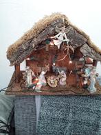 Kerststal met verlichting, Diversen, Kerst, Ophalen, Gebruikt