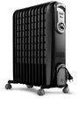 Oliebadradiator 2500w zwart - delonghi - V551225.BG (Nieuw), Ophalen, 30 tot 80 cm, Radiator, Minder dan 60 cm