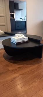 Arabic House  Salontafel  Podium Melamine Zwart 90x90x35 cm, Ophalen, 50 tot 100 cm, Rond, 50 tot 100 cm