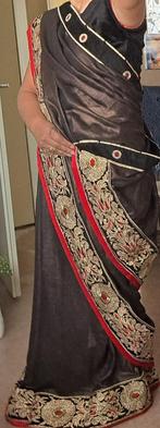 Bollywood saree met blouse, Ophalen of Verzenden, Nieuw, Overige typen