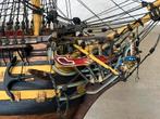 Prachtig oud model oorlogsschip HMS Victory uniek 140 cm, Hobby en Vrije tijd, Modelbouw | Boten en Schepen, Ophalen, Zo goed als nieuw