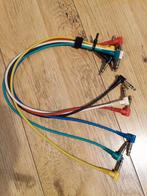 Patch kabel set 0,6 m Jack TRS, Ophalen of Verzenden, Zo goed als nieuw, Apparatuur