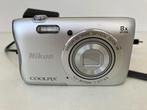 NIKON COOLPIX S3700 4.5-36.0mm 1:3.7-6.6 NIKKOR 8X OPTICAL, Gebruikt, Compact, Nikon, 8 keer of meer