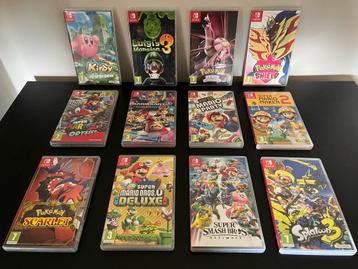 Verzameling spellen voor de Nintendo Switch beschikbaar voor biedingen
