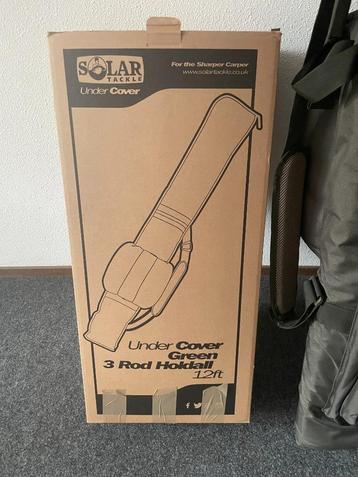 Nieuwe Solar Undercover green 3 rod foudraal 12ft beschikbaar voor biedingen