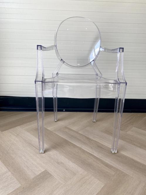 LUXE DOORZICHTIGE STOEL, Huis en Inrichting, Stoelen, Nieuw, Twee, Overige materialen, Overige kleuren, Ophalen