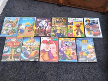 Verschillende kinderdvd's €1,- per stuk beschikbaar voor biedingen