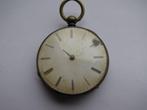Zilveren zakhorloge, Sieraden, Tassen en Uiterlijk, Horloges | Antiek, Overige merken, Zakhorloge, Verzenden, 1900 tot 1930