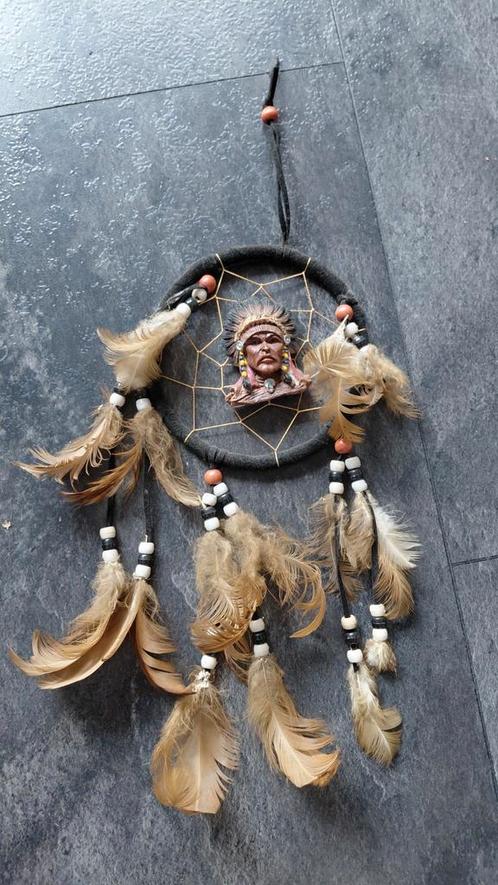 Dromenvanger met Indianenhoofd, Huis en Inrichting, Woonaccessoires | Overige, Gebruikt, Ophalen of Verzenden