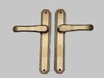 Setje vintage Bronskleurig Deurbeslag set nr.16, Ophalen of Verzenden