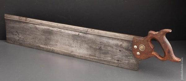 Lange oude kapzaag/zaag (van verstekzaag) GEZOCHT, Antiek en Kunst, Antiek | Gereedschap en Instrumenten, Ophalen of Verzenden