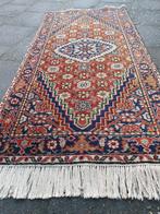 Perzische loper 150x65 cm., Gebruikt, Rechthoekig, Overige kleuren, 100 tot 150 cm