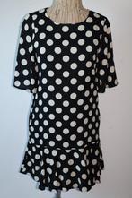 Essentiel Antwerp Stippen Jurk Zwart Wit maat 38 / M, Kleding | Dames, Jurken, Info@essentiel-antwerp.com, Zwart, Ophalen of Verzenden