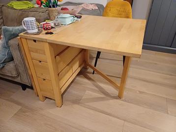 IKEA  NORDEN Klaptafel - Houten Tafel beschikbaar voor biedingen