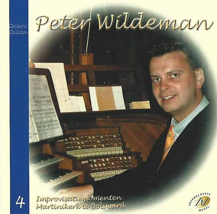 OrgelCD: Peter Wildeman - Improvisatiemomenten Bolsward, Cd's en Dvd's, Cd's | Religie en Gospel, Zo goed als nieuw, Koren of Klassiek