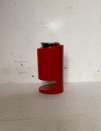 Ronson Space Age tafel-aansteker van rood kunststof, Gebruikt, Ophalen of Verzenden, Aansteker