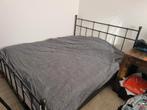 2 persoonsbed, Huis en Inrichting, Slaapkamer | Bedden, Ophalen, Overige materialen, Gebruikt, Zwart