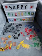 Lichtbak met letters, cijfers en emoji's, Ophalen, Zo goed als nieuw