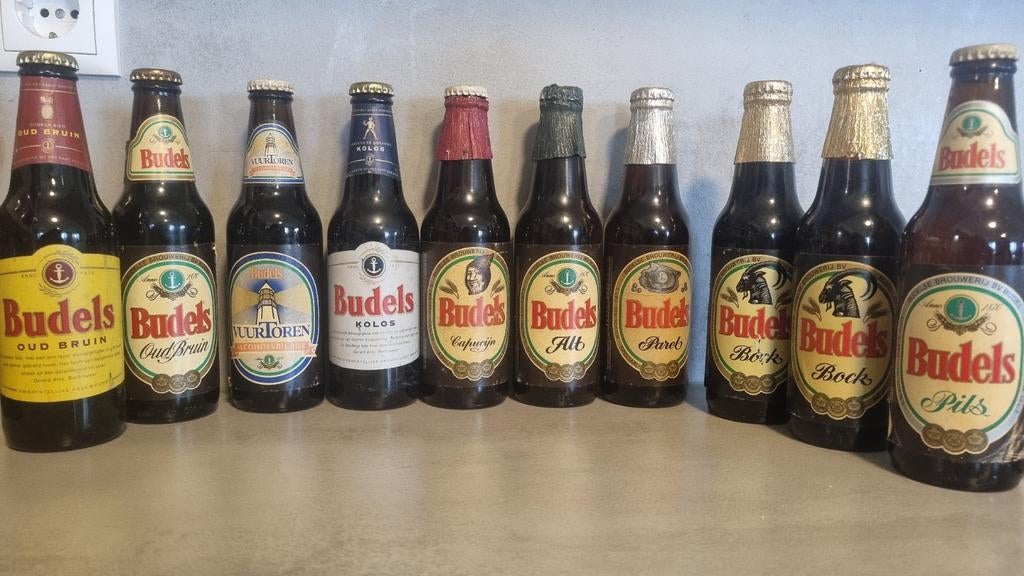 Set 10x Budels : '87, 2x '86-'88, 4x '88, '91, '10, '13, Verzamelen, Biermerken, Ophalen of Verzenden, Zo goed als nieuw, Glas of Glazen