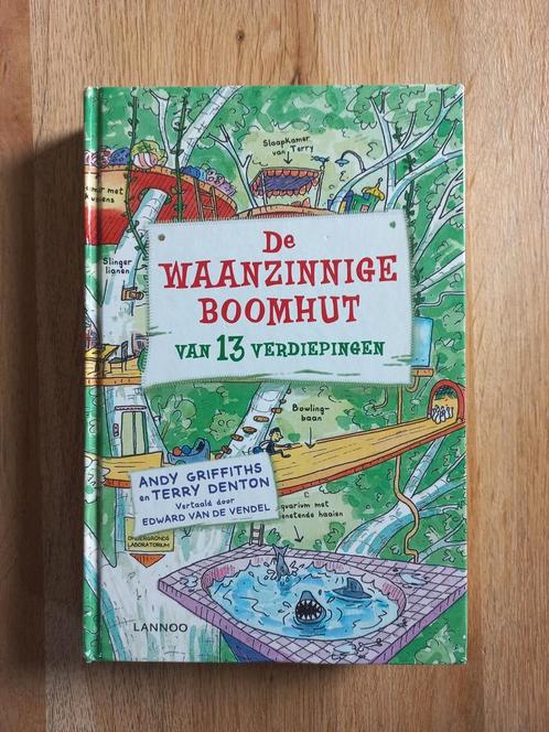 Terry Denton - De waanzinnige boomhut van 13 verdiepingen, Boeken, Kinderboeken | Jeugd | onder 10 jaar, Zo goed als nieuw, Ophalen of Verzenden