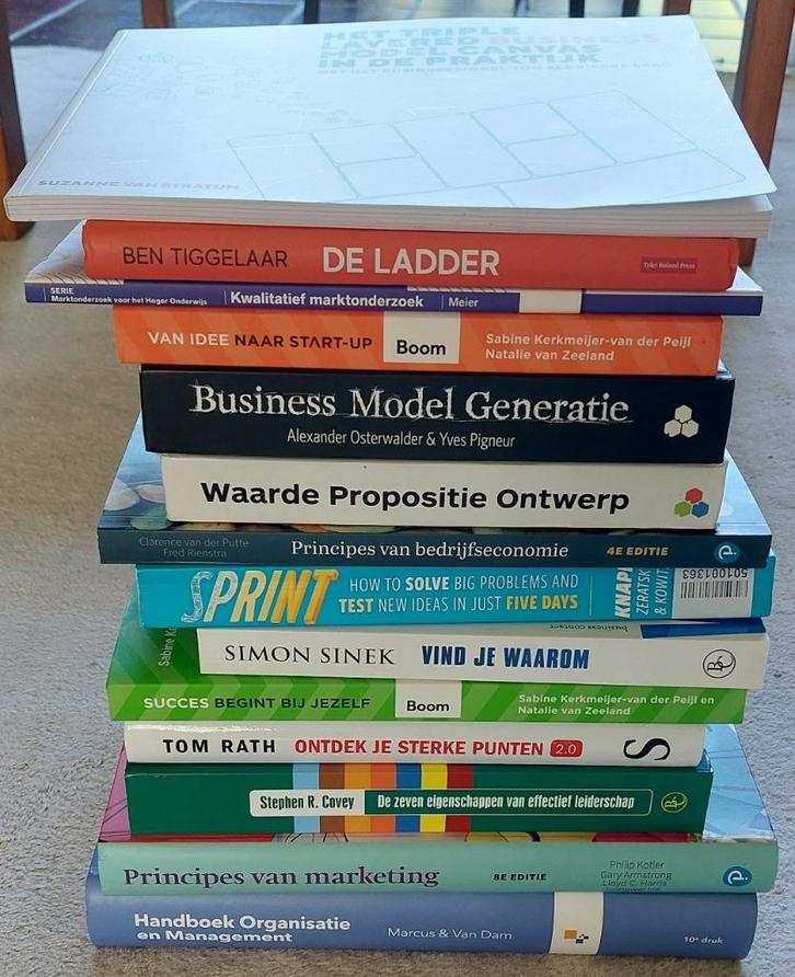 boeken Ondernemerschap & Retail Management / Commerciele eco, Boeken, Studieboeken en Cursussen, Zo goed als nieuw, HBO, Ophalen of Verzenden