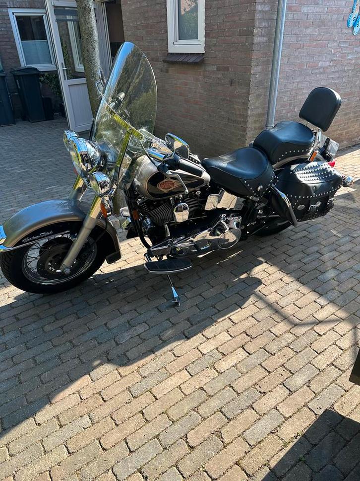 Harley Heritage Softail EVO 1995 - Prachtstaat!, Motoren, Motoren | Yamaha, Particulier, Chopper, meer dan 35 kW, 2 cilinders