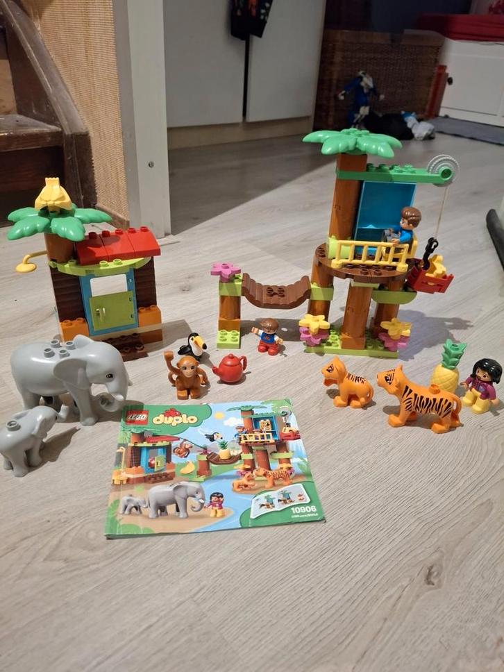 Lego Duplo Jungle Set - Compleet!, Kinderen en Baby's, Speelgoed | Duplo en Lego, Zo goed als nieuw, Duplo, Complete set, Ophalen of Verzenden